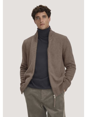 Hessnatur Strick Jacke in camel