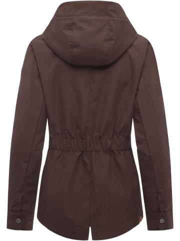 ragwear Outdoorjacke Monadde in Dark Choco