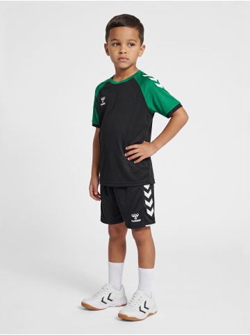 Hummel T-Shirt Raglanärmel Hmlmatch Kinder in BLACK/JELLY BEAN