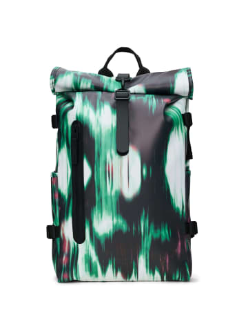 RAINS Rolltop - Rucksack L 16" 52 cm (dark grey) in blur