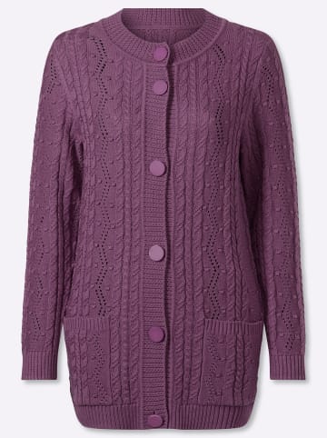 WITT WEIDEN Strickjacke in violett