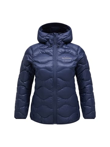 Peak Performance Winterjacke W Helium Down Hood Jacket in dunkelblau