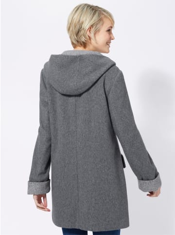 WITT WEIDEN Jacke in dunkelgrau-meliert