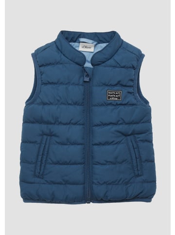 s.Oliver Outdoor-Weste in 5739_dunkelblau