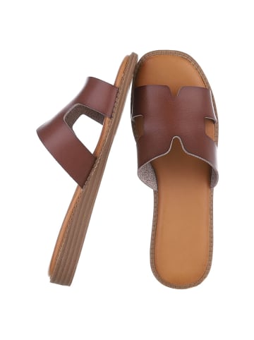 Ital-Design Sandale & Sandalette in Dunkelbraun