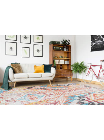 Arte Espina Kurzflor Teppich Indiana 225 in multi - orange - rechteckig