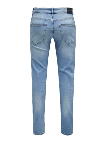 Only&Sons Slim Fit Jeans Hose Stretch Denim Pants ONSLOOM in Hellblau