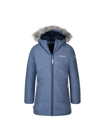 Trollkids Winterjacke "Lifjell" in Lotusblau/Marine