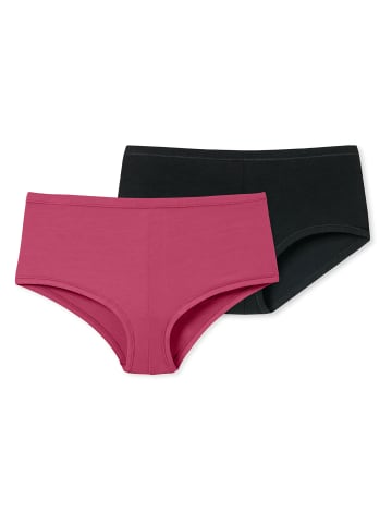 Schiesser Panty Personal Fit in pink, schwarz