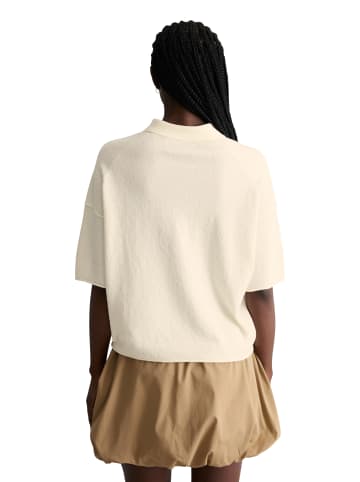 Marc O'Polo DENIM Strick-Poloshirt regular in Creamy White