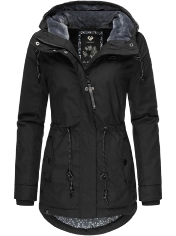 ragwear Winterjacke Monadis Black Label in Black21