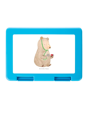 Mr. & Mrs. Panda Bento Box Bär Arzt ohne Spruch in Weiß