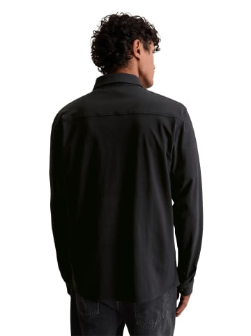 Marc O'Polo DENIM DfC Jerseyhemd relaxed in Schwarz