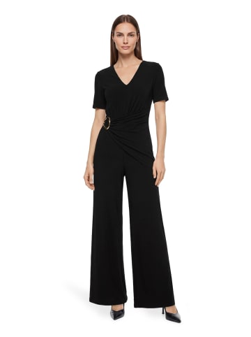 Vera Mont Jumpsuit mit Raffung in Schwarz