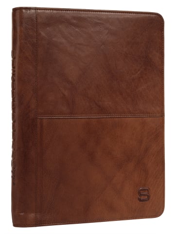 SPIKES & SPARROW Dokumententasche NOTEBOOK COVER echt Leder in cognac