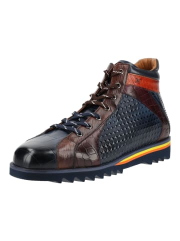 MELVIN & HAMILTON Stiefelette HADRIAN 10 Blau/Rot