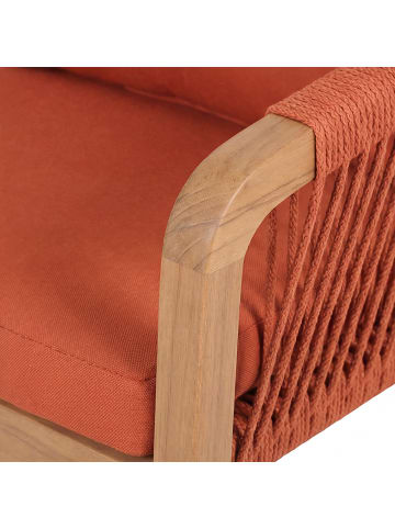 home24 Gartenstuhl Evoa 2er-Set in Terracotta