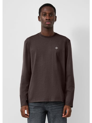 QS T-Shirt in 8941_dunkelbraun