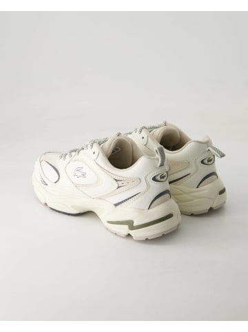 Lacoste Sportliche Schnürschuhe in Beige