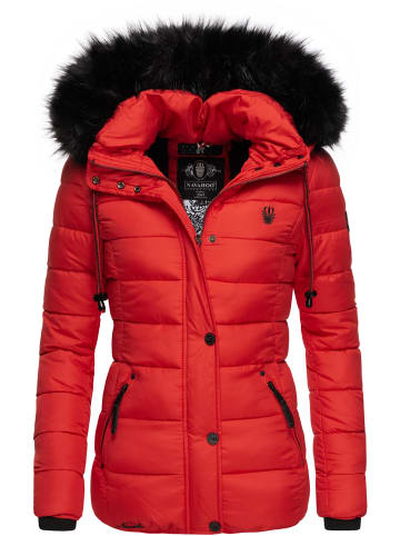 Navahoo Winterjacke Zuckerbiene in Rot