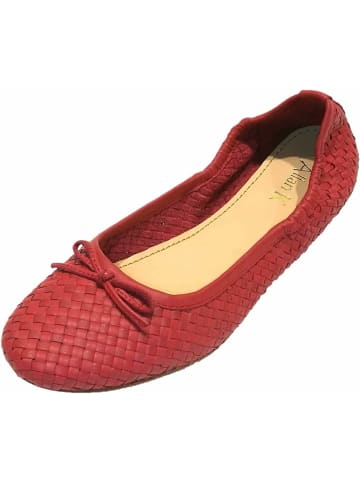Allan K Ballerinas für Damen in rot