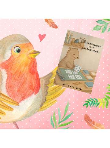 Mr. & Mrs. Panda neujahrskarte Fliesenleger Leidenschaft Design ... in Weiß