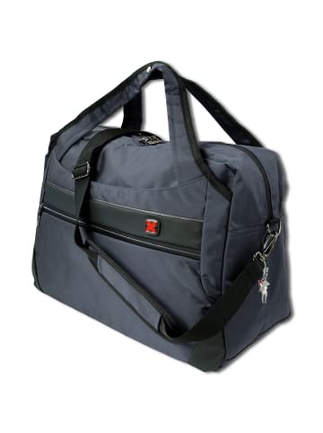 Travel n meet Travel N Meet Reisetasche Spinnstoff, Polyester grau ca. 46cm