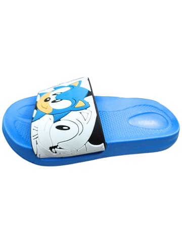 Sonic Badelatschen Sonic The Hedgehog in Blau