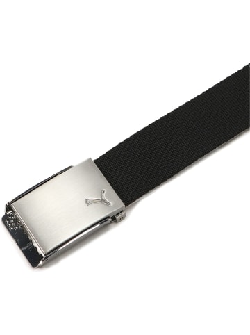 Puma Gürtel "Reversible Web Belt" in Schwarz