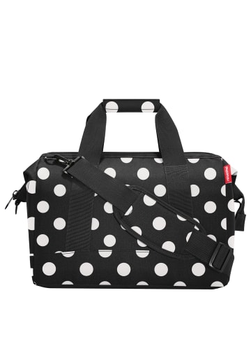 Reisenthel travelling allrounder M - Reisetasche 40 cm in dots white