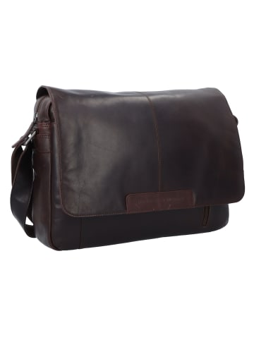 The Chesterfield Brand Richard Messenger Leder 40 cm Laptopfach in brown