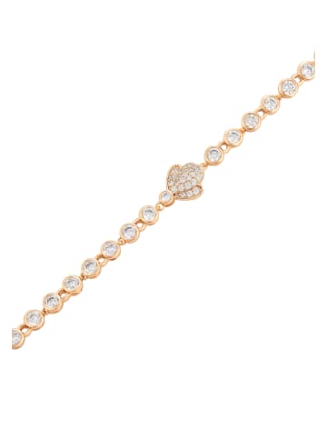gaya Women Bracelet in Rose Gold White