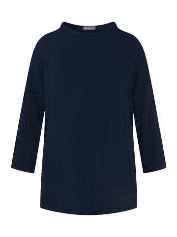 Ulla Popken Sweatshirt in dunkles marine