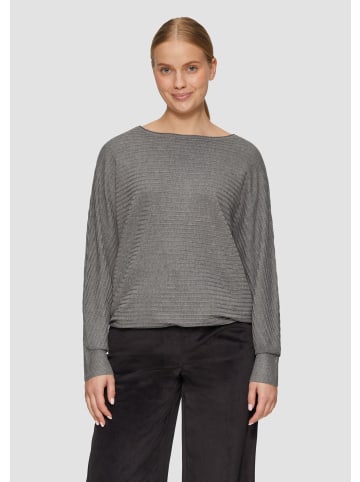 s.Oliver Strickpullover langarm in Grau