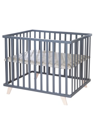 roba Laufgitter 75x100 cm höhenverstellbar inkl. gestepptem Einsatz