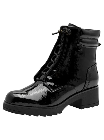 Marco Tozzi Stiefelette in BLACK PAT.