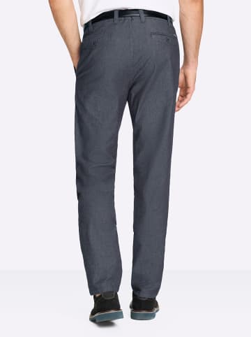 C. Brühl Hose in marine-meliert