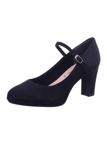 Tamaris Keilpumps in BLACK COMB