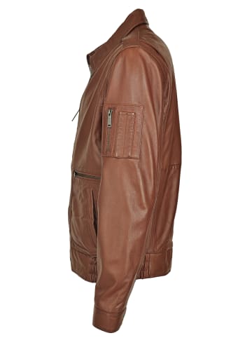 JCC Lederjacke in cognac