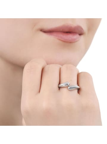 Tom Tailor Ring Edelstahl in silber