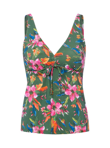 LASCANA Tankini-Top in tanne mehrfarbig - 0001