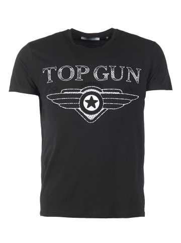 TOP GUN T-Shirt Bling4U TG20193017 in black