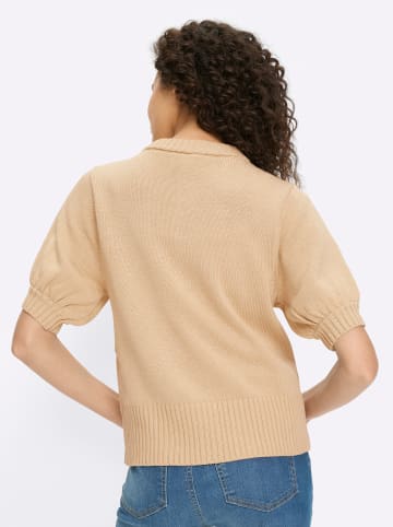 Heine Strickjacke in sand