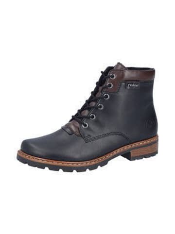 rieker Damen Winterschuhe warm  in Schwarz