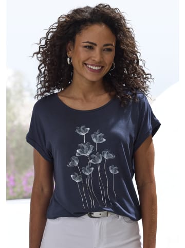 Vivance by Lascana Kurzarmshirt in navy
