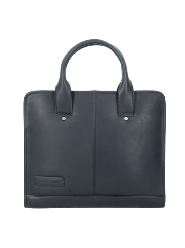 Plevier Navigator Aktentasche Leder 34 cm schwarz