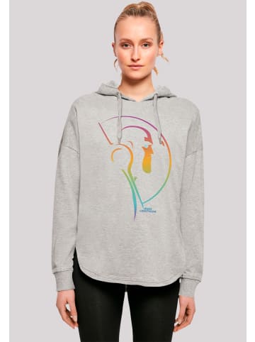 F4NT4STIC Oversized Hoodie Buzz Lightyear Blended Stare in grau