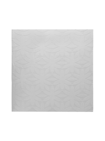 Beliani Kurzflor HOOD in Grau - (W) 160 x (L) 160 cm