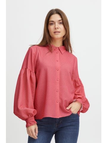 Pulz PZSAVINO Shirt Regular fit in Pink Printed