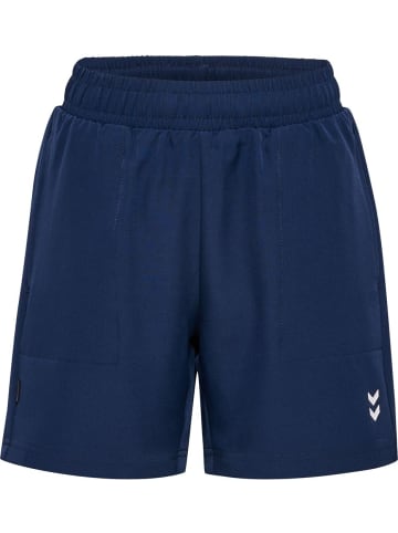 Hummel Kinder Short "Pulse Workout Shorts" in Blau